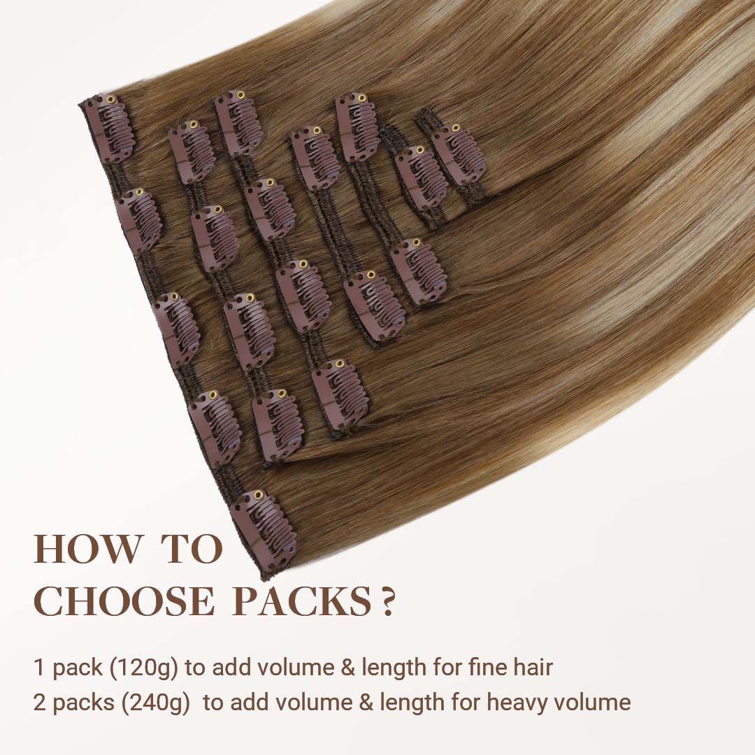 Classic Clip in Hair Extensions