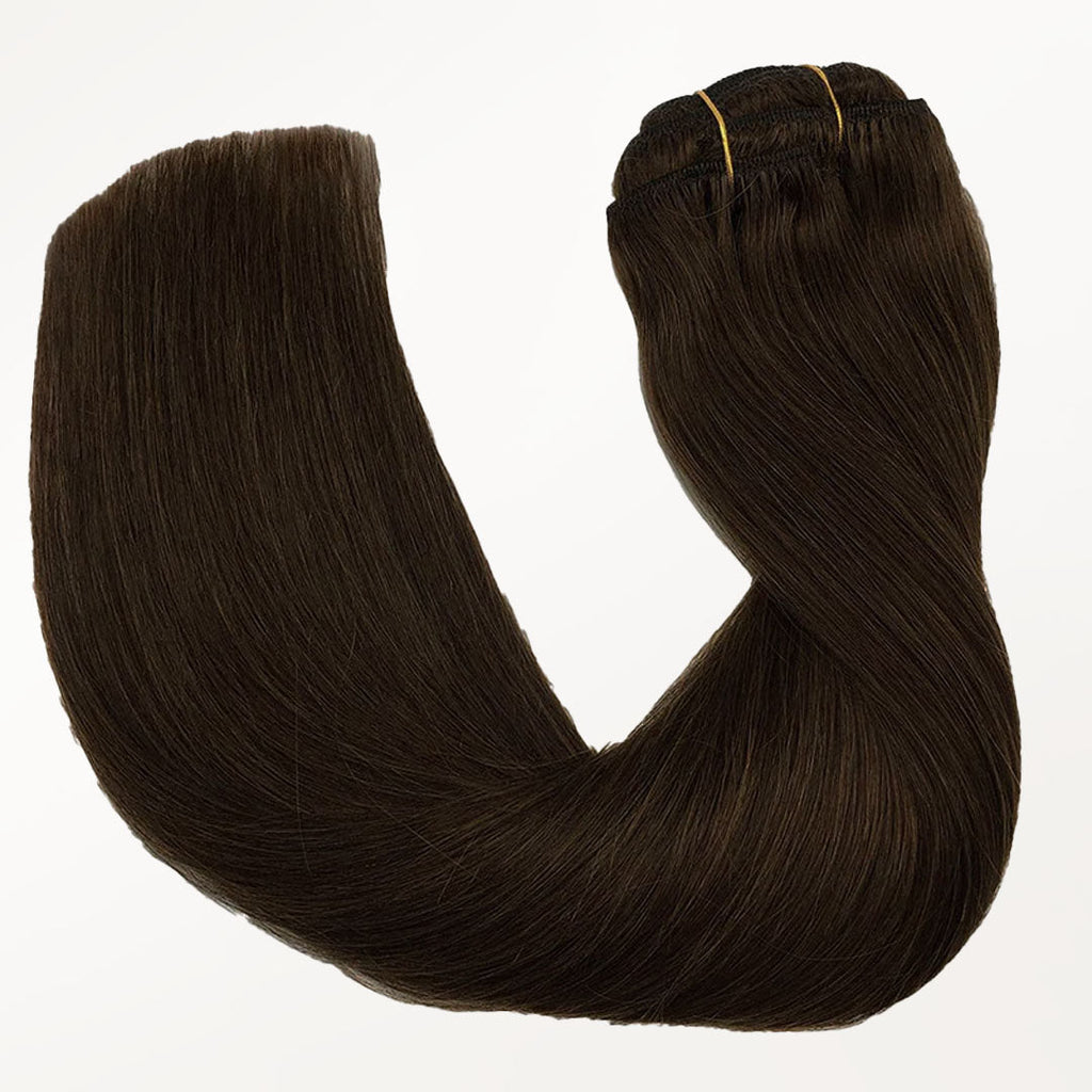 Chocolate Brown (4A) Classic Clip-Ins (120g-150g)