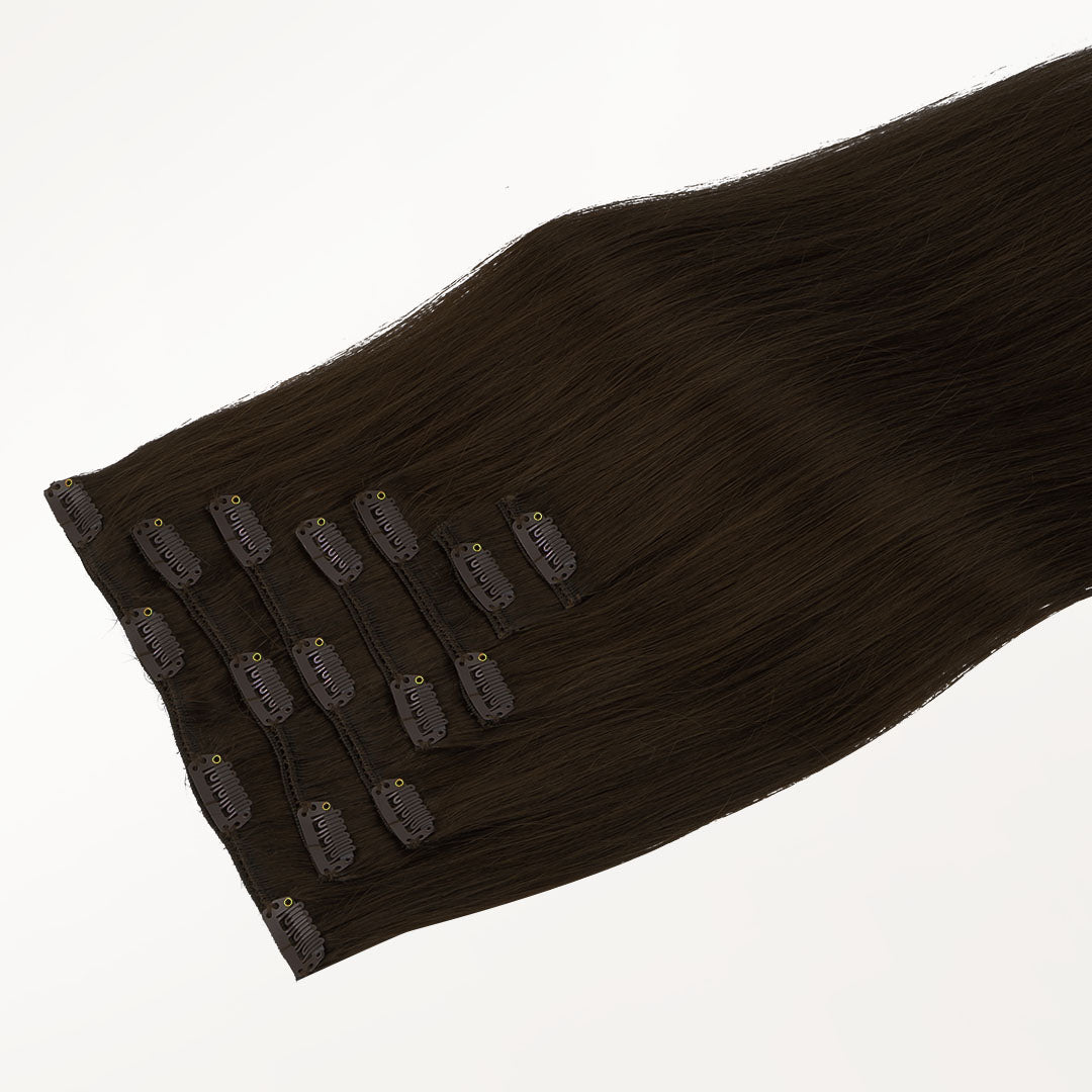 Chocolate Brown (4A) Classic Clip-Ins (120g-150g)