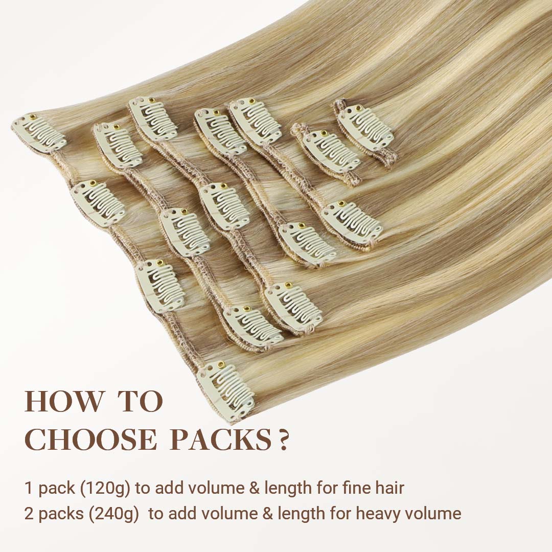 Classic Clip in Hair Extensions