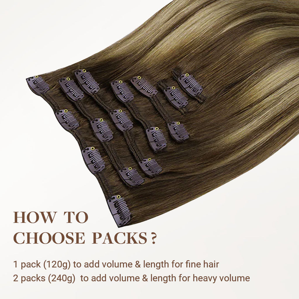 Classic Clip in Hair Extensions