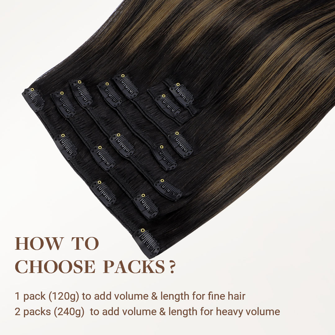 Classic Clip in Hair Extensions
