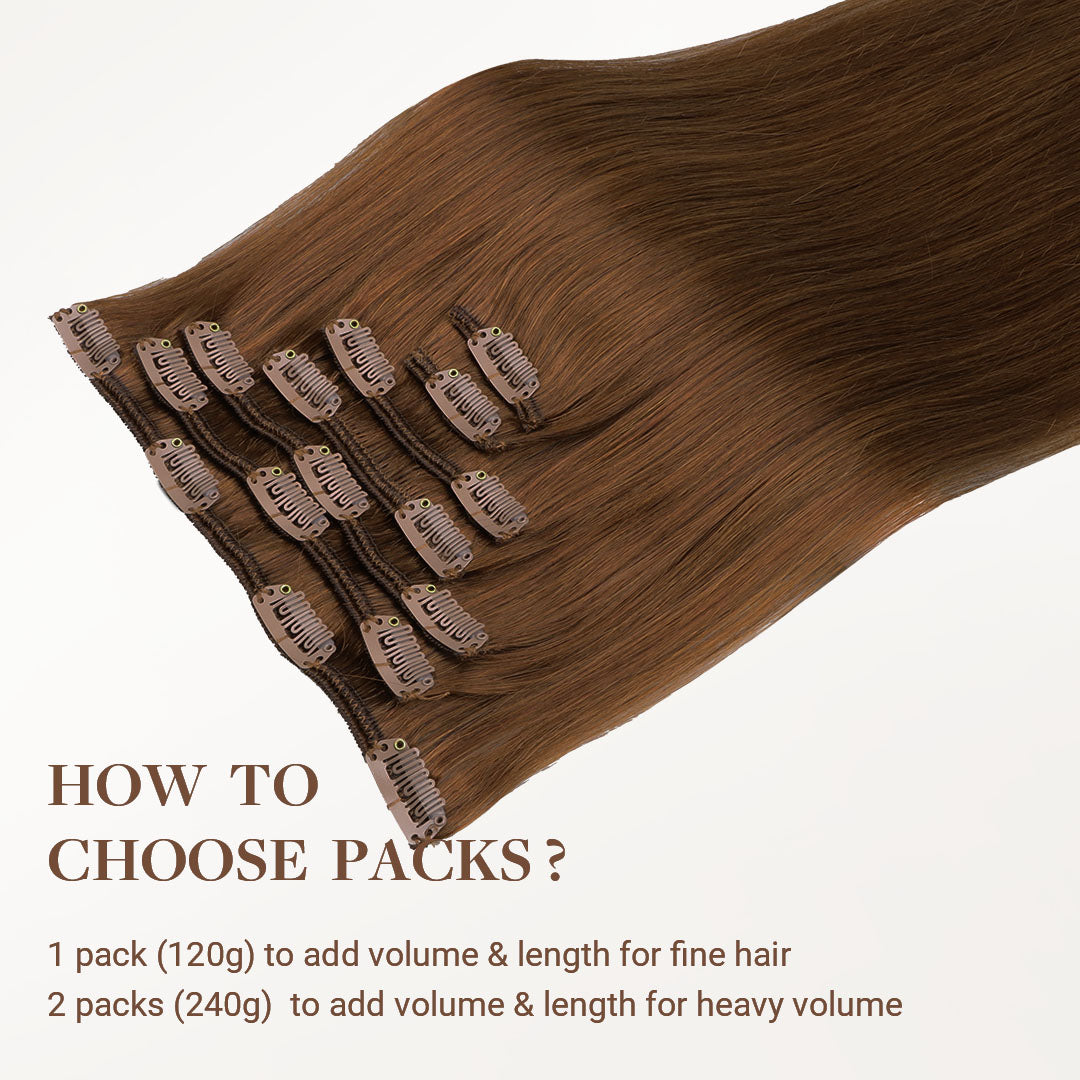 Classic Clip in Hair Extensions-1