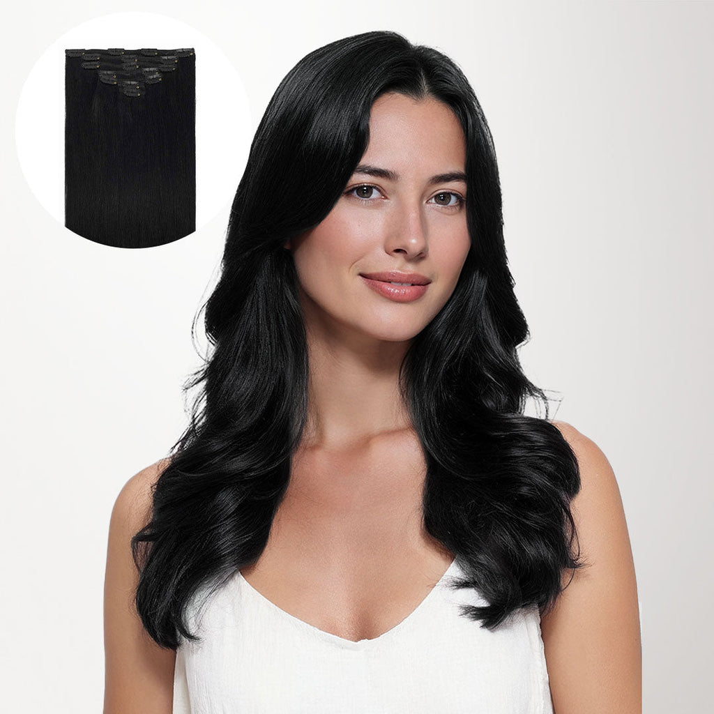 Classic Clip in Hair Extensions-1