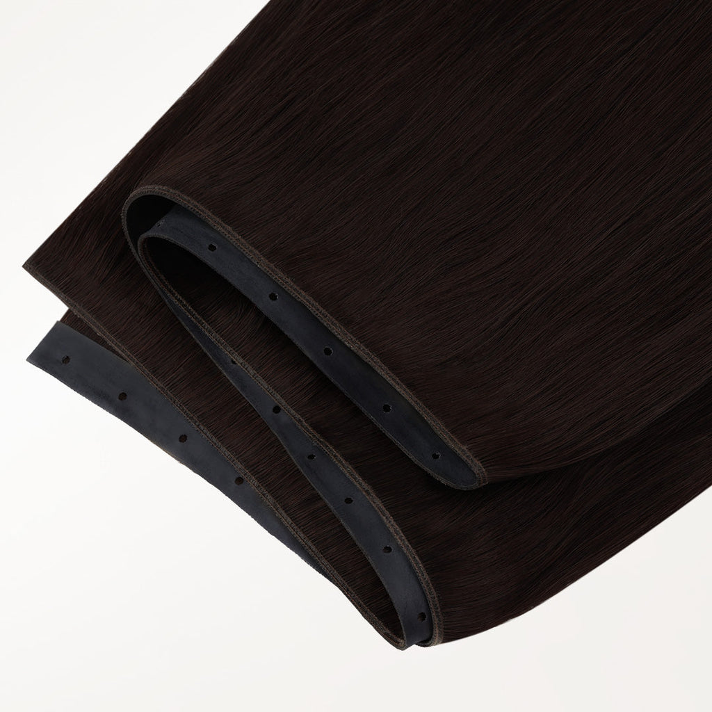 Dark Brown (2) Butterfly Weft Hair Extensions (100g-160g)