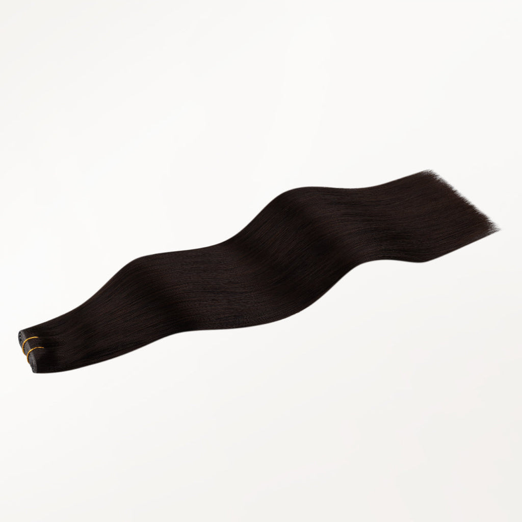 Dark Brown (2) Butterfly Weft Hair Extensions (100g-160g)