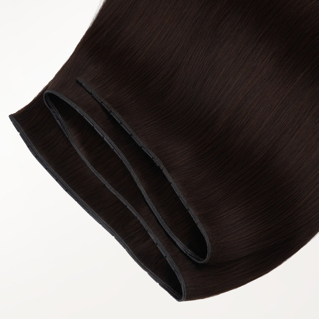 Dark Brown (2) Butterfly Weft Hair Extensions (100g-160g)