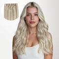 Ash Blonde Highlights (17A/60A) Full Classic Clip-Ins (160g-220g)