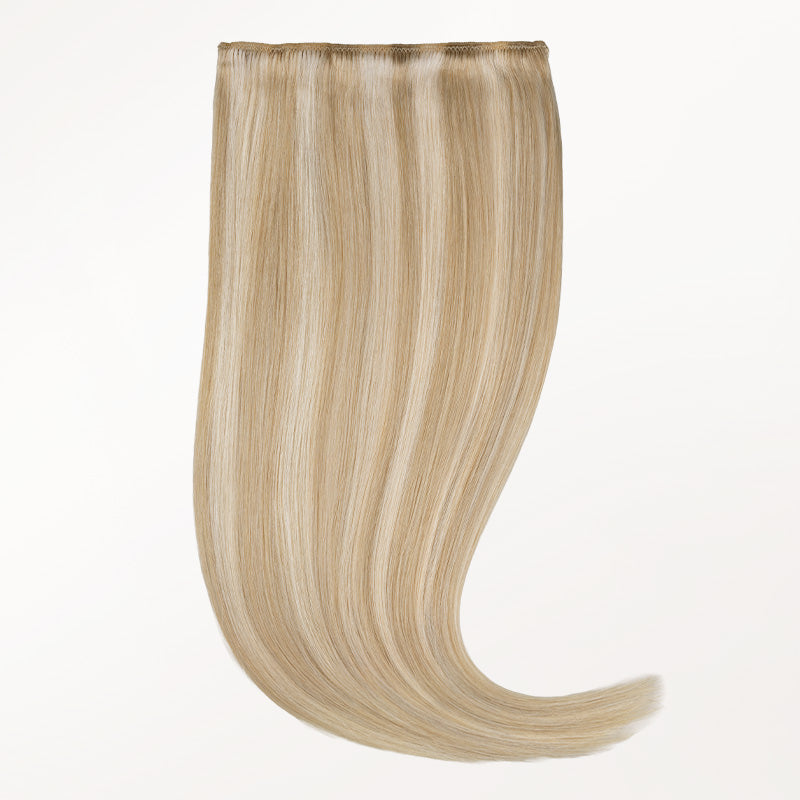 Dark Blonde Highlighted Bleach Blonde (18A/613A) Full Classic Clip-Ins (160g-220g)
