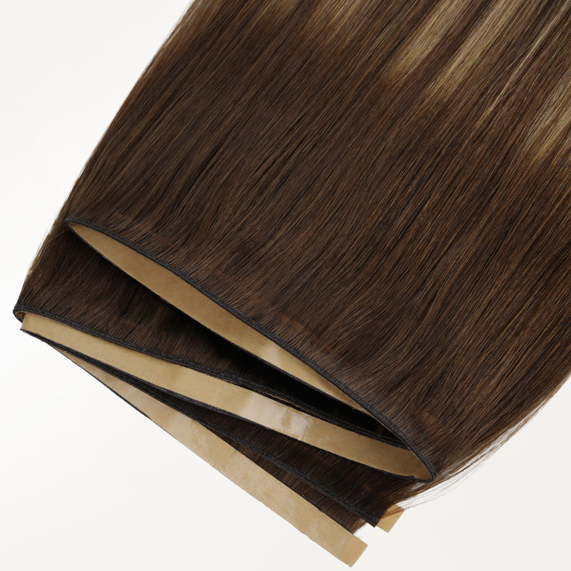 Caramel Blonde Balayage (4/27/4) Genius Tape Weft Hair Extensions 50-60g