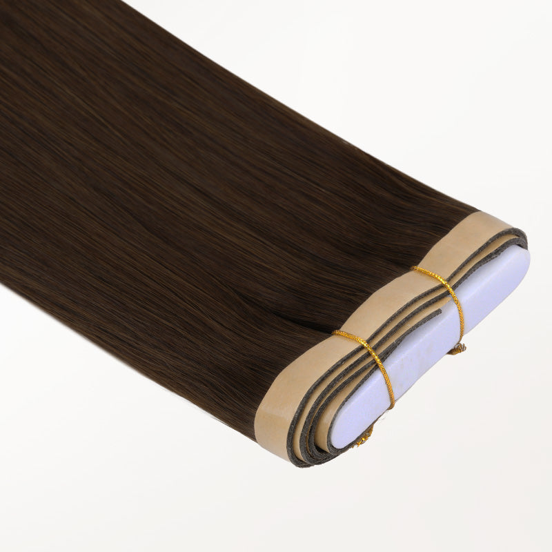 Chocolate Brown (4A) Genius Tape Weft Hair Extensions 50-80g [clearance]