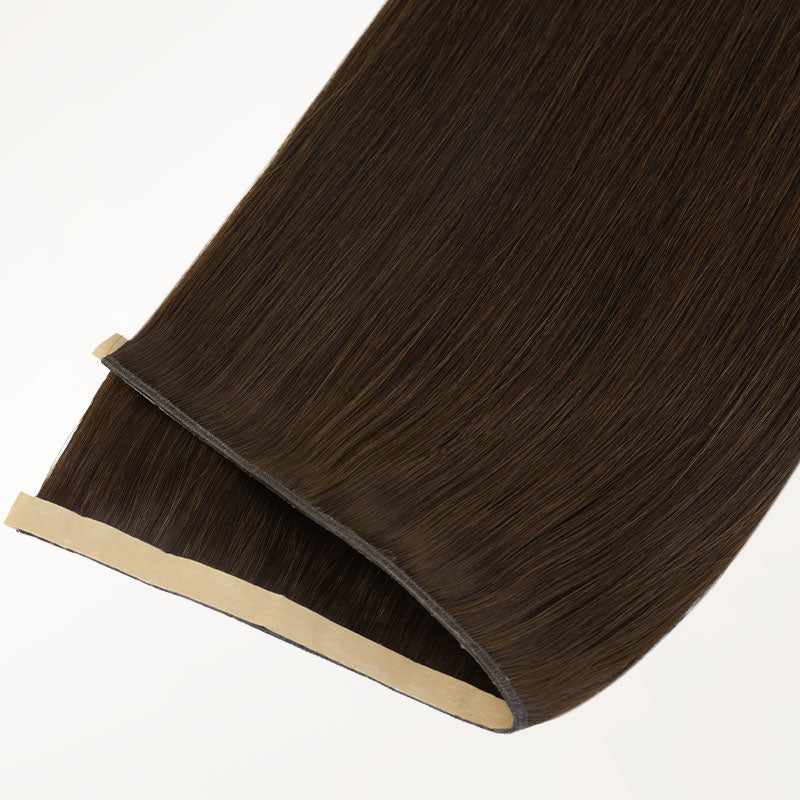 Chocolate Brown (4A) Genius Tape Weft Hair Extensions 50-80g [clearance]