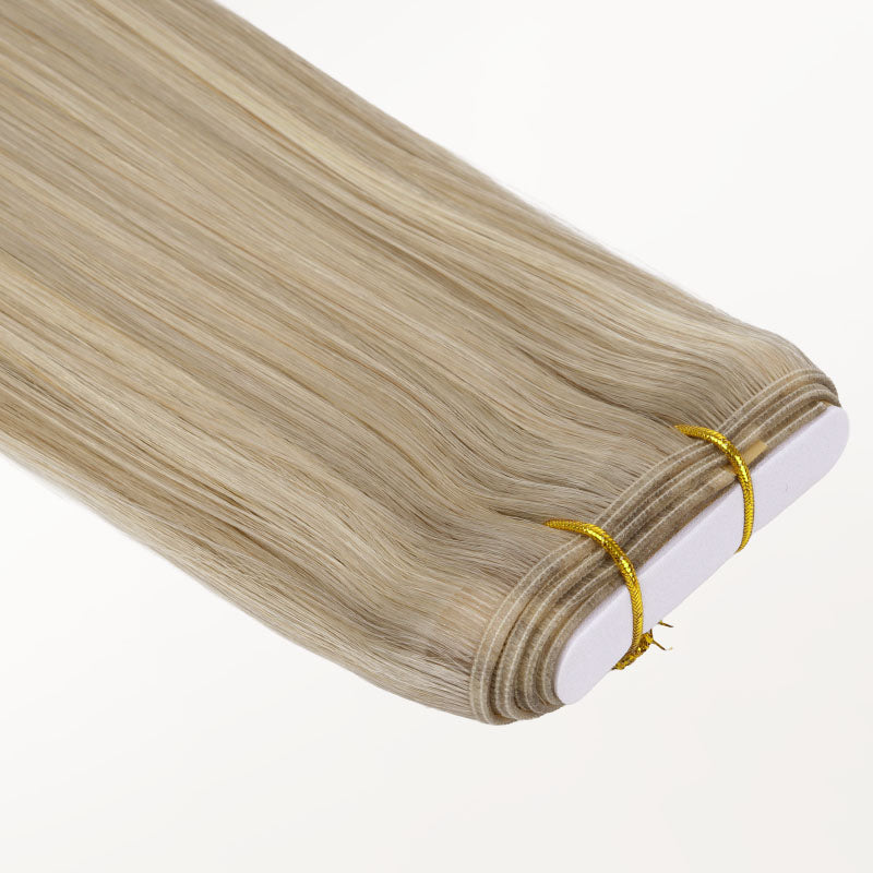 Ash Blonde Highlights (17A/60A) Genius Tape Weft Hair Extensions 50-80g