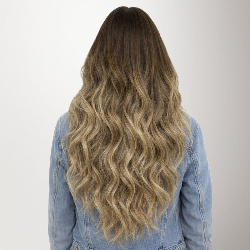 Bleach Blonde Balayage (3/8/613) Genius Tape Weft Hair Extensions 50-80g
