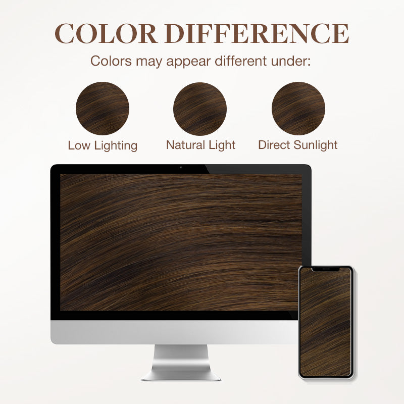 Brown Sugar Swirl Highlights (2C/4E/6C) I-Tip Hair Extensions 50g