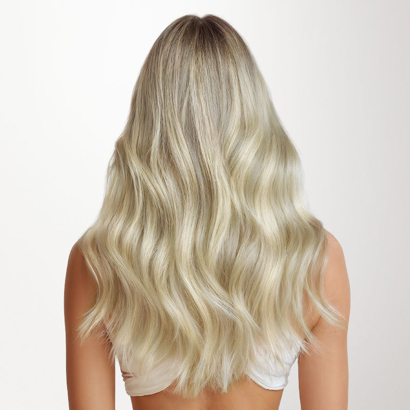 Ash Blonde Highlights (17A/60A) Invisi Edge Seamless Clip-Ins (130g-170g)