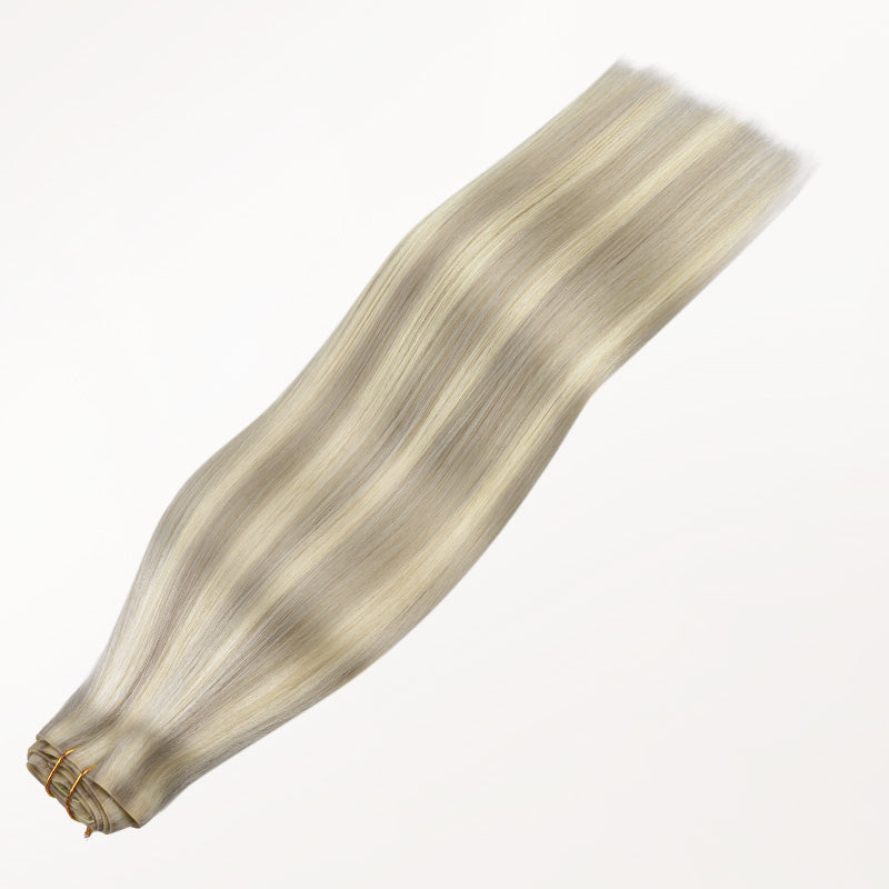 Ash Blonde Highlights (17A/60A) Invisi Edge Seamless Clip-Ins (130g-170g)
