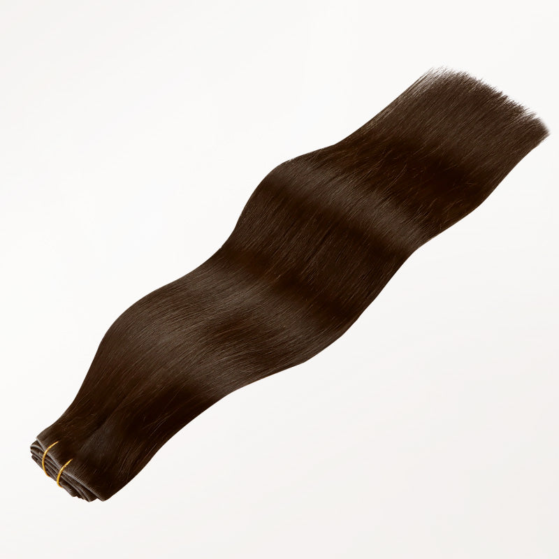 Chocolate Brown (4A) Invisi Edge Seamless Clip-Ins (130g-170g)