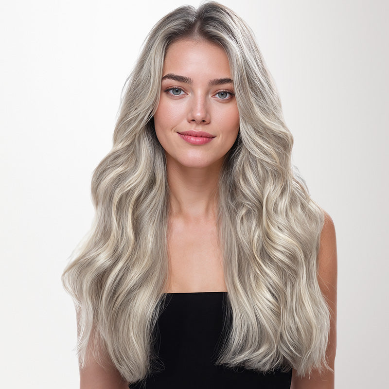 Ash Blonde Highlights (17A/60A) Invisi Edge Tape-Ins 50g