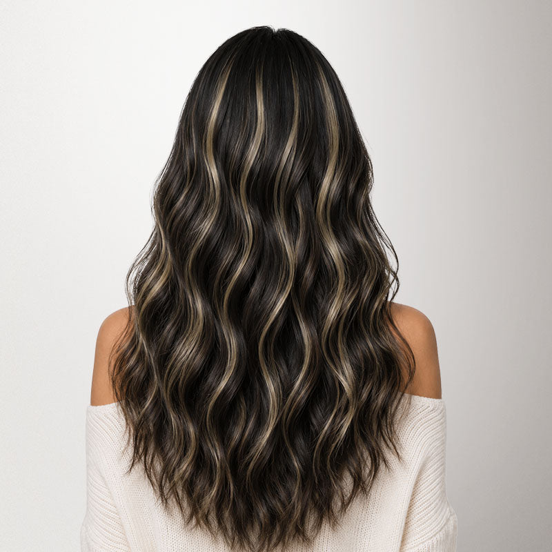 Black to Light Blonde Balayage (1B/19/1B) Invisi Edge Tape-Ins 50g