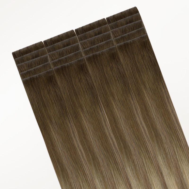 Bleach Blonde Balayage (3/8/613) Invisi Edge Tape-Ins 50g