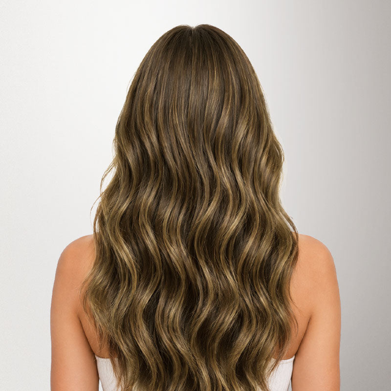Brown Sugar Swirl Highlights (2C/4E/6C) Invisi Edge Tape-Ins 50g