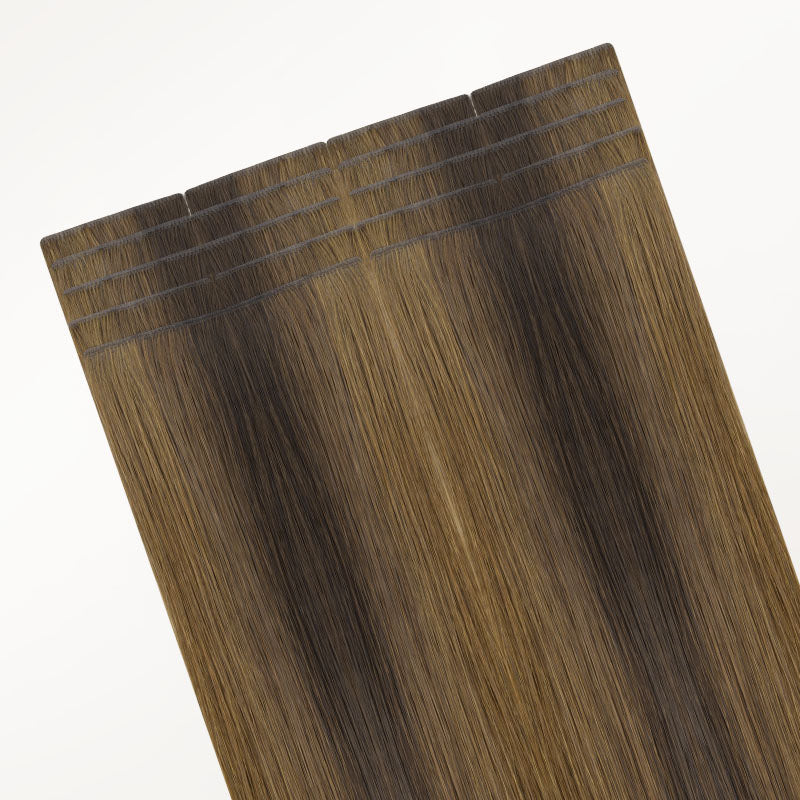 Brown Sugar Swirl Highlights (2C/4E/6C) Invisi Edge Tape-Ins 50g