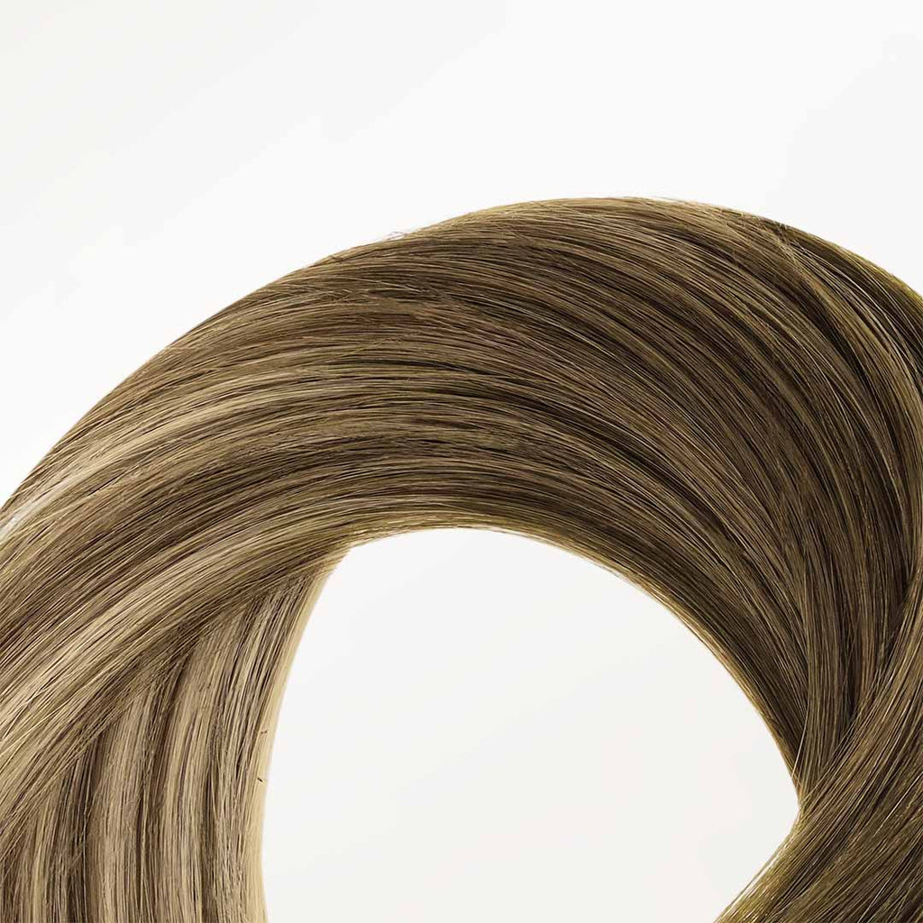 Bleach Blonde Balayage (3/8/613) Micro Link Tip Hair Extensions
