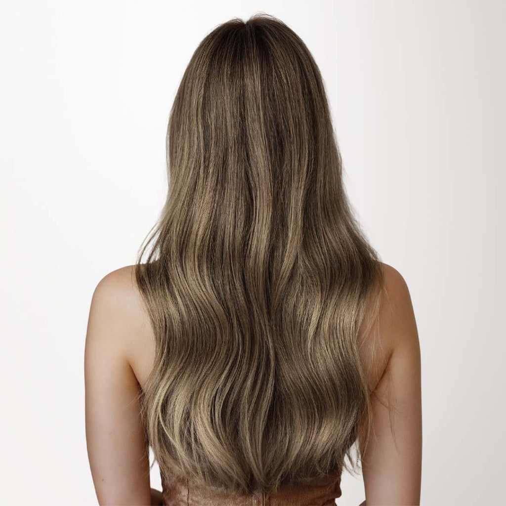Caramel Blonde Balayage (4/27/4) Micro Link Tip Hair Extensions