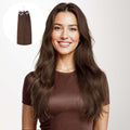Chocolate Brown (4A) Micro Link Tip Hair Extensions