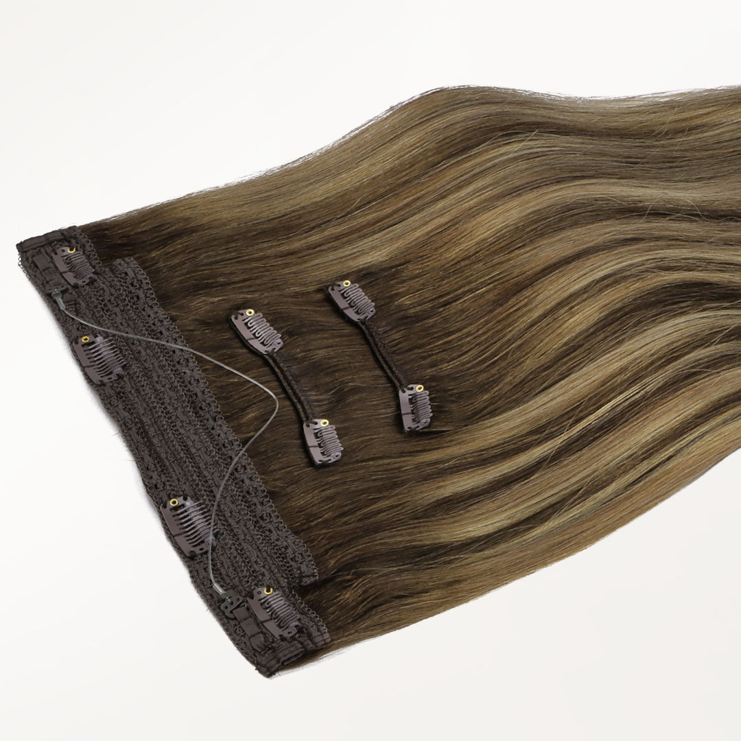 Caramel Blonde Balayage (4/27/4) Wire Hair Extensions (70g-110g)