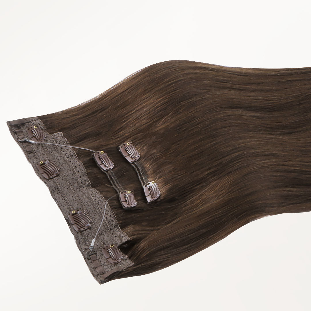 Chocolate Brown (4A) Pro & Wire Hair Extension (70g-140g)
