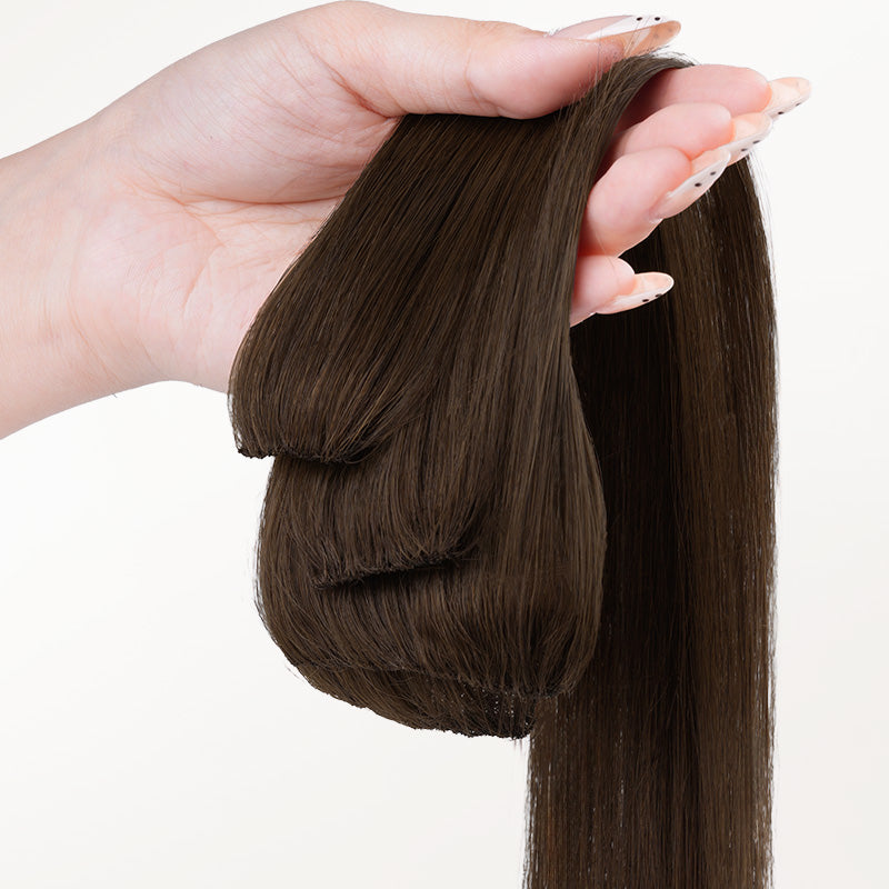 Chocolate Brown (4A) Scalp Hair Fill-Ins (30g-39g)