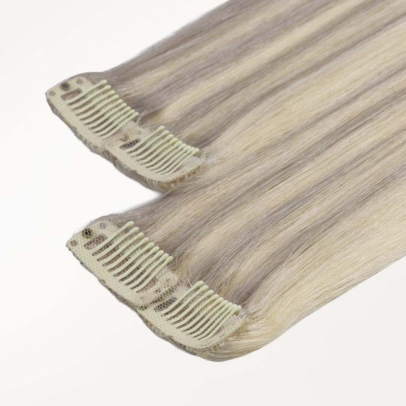 Ash Blonde Highlights (17A/60A) Scalp Hair Fill-Ins (30g-39g)
