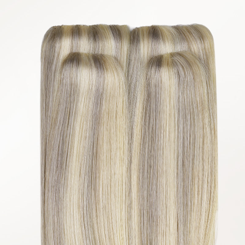 Ash Blonde Highlights (17A/60A) Scalp Hair Fill-Ins (30g-39g)