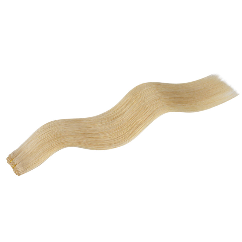 Bleach Blonde (613) Sew-In Weft Hair Extensions (80g-120g)