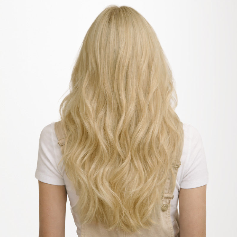Bleach Blonde (613) Sew-In Weft Hair Extensions (80g-120g)