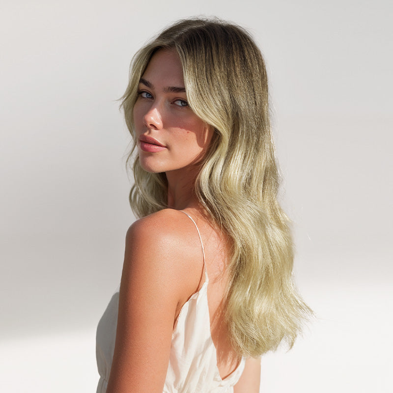 Ash Brown to Platinum Blonde (9/60) Tape-Ins 50g [Clearance]