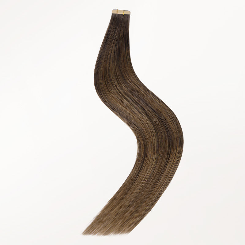 Brunette Balayage (4D/14/5B) Tape-Ins 50g