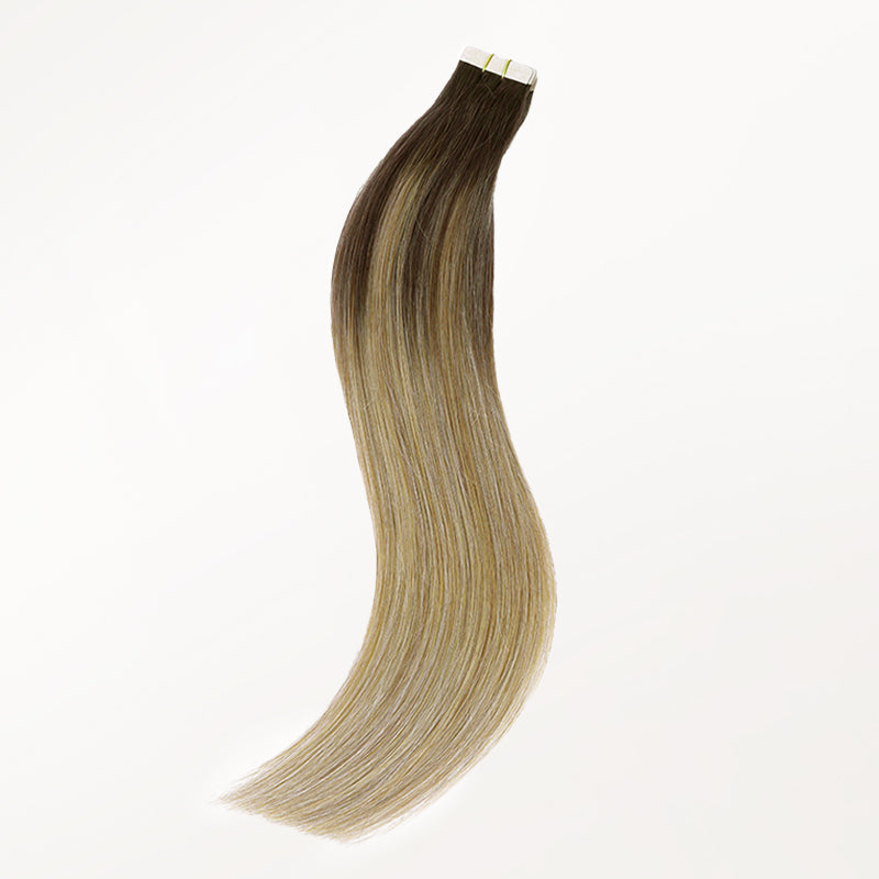 Chocolate Brown to Dirty Blonde (4/18) Tape-Ins 50g