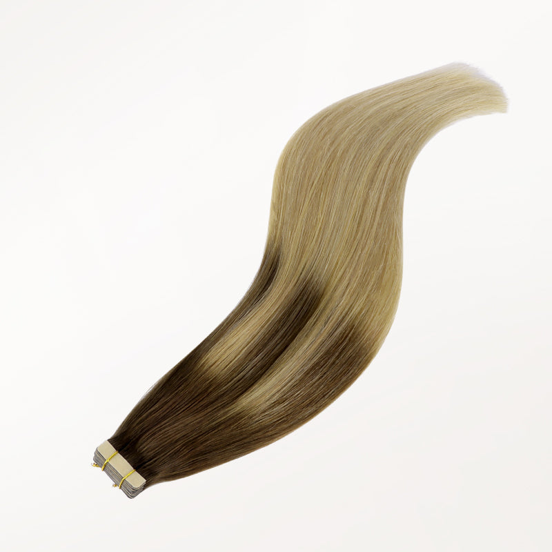 Chocolate Brown to Dirty Blonde (4/18) Tape-Ins 50g