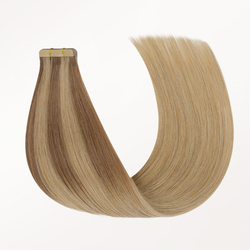 Ash Beige Blonde Blend (T12A/18H/P18H) Tape-Ins 50g