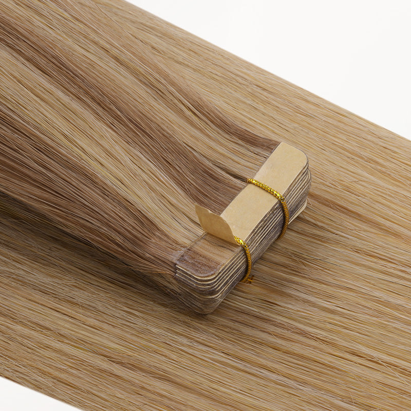 Ash Beige Blonde Blend (T12A/18H/P18H) Tape-Ins 50g