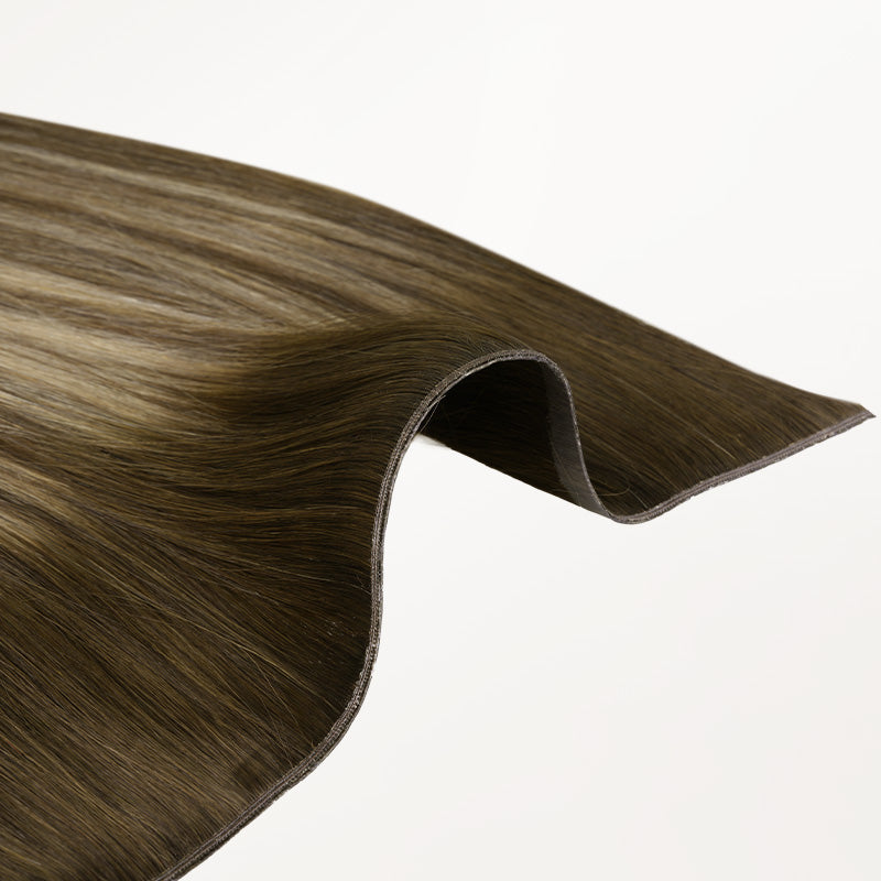 Bleach Blonde Balayage (3/8/613) Thick Genius Tape Weft Hair Extensions 100-120g