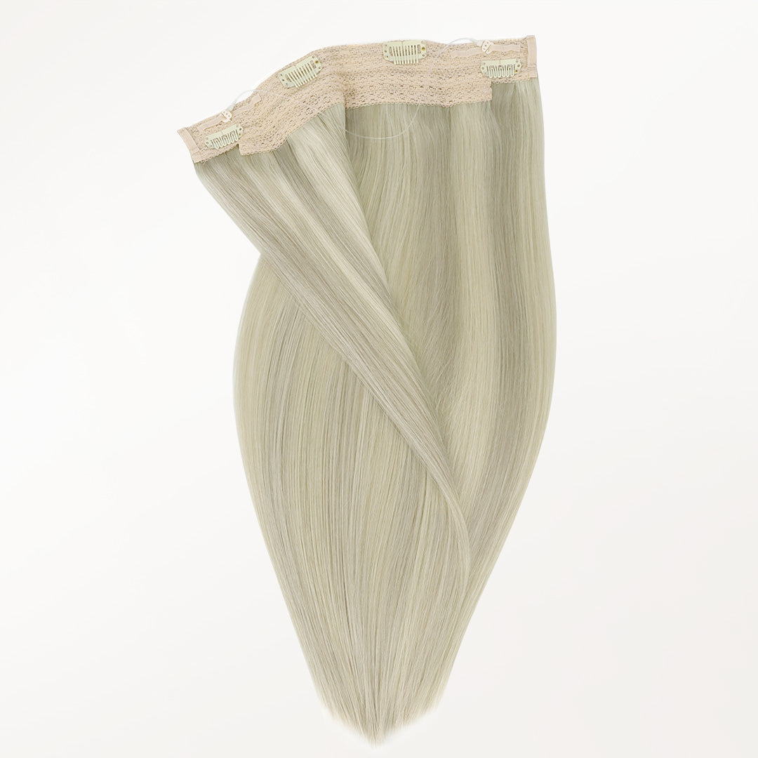 Ash Blonde Highlights (17A/60A) Wire Hair Extensions (70g-110g)