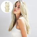Bleach Blonde (613) Wire Hair Extensions (70g-110g)