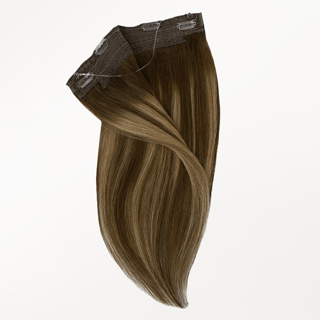 Caramel Blonde Balayage (4/27/4) Wire Hair Extensions (70g-110g)