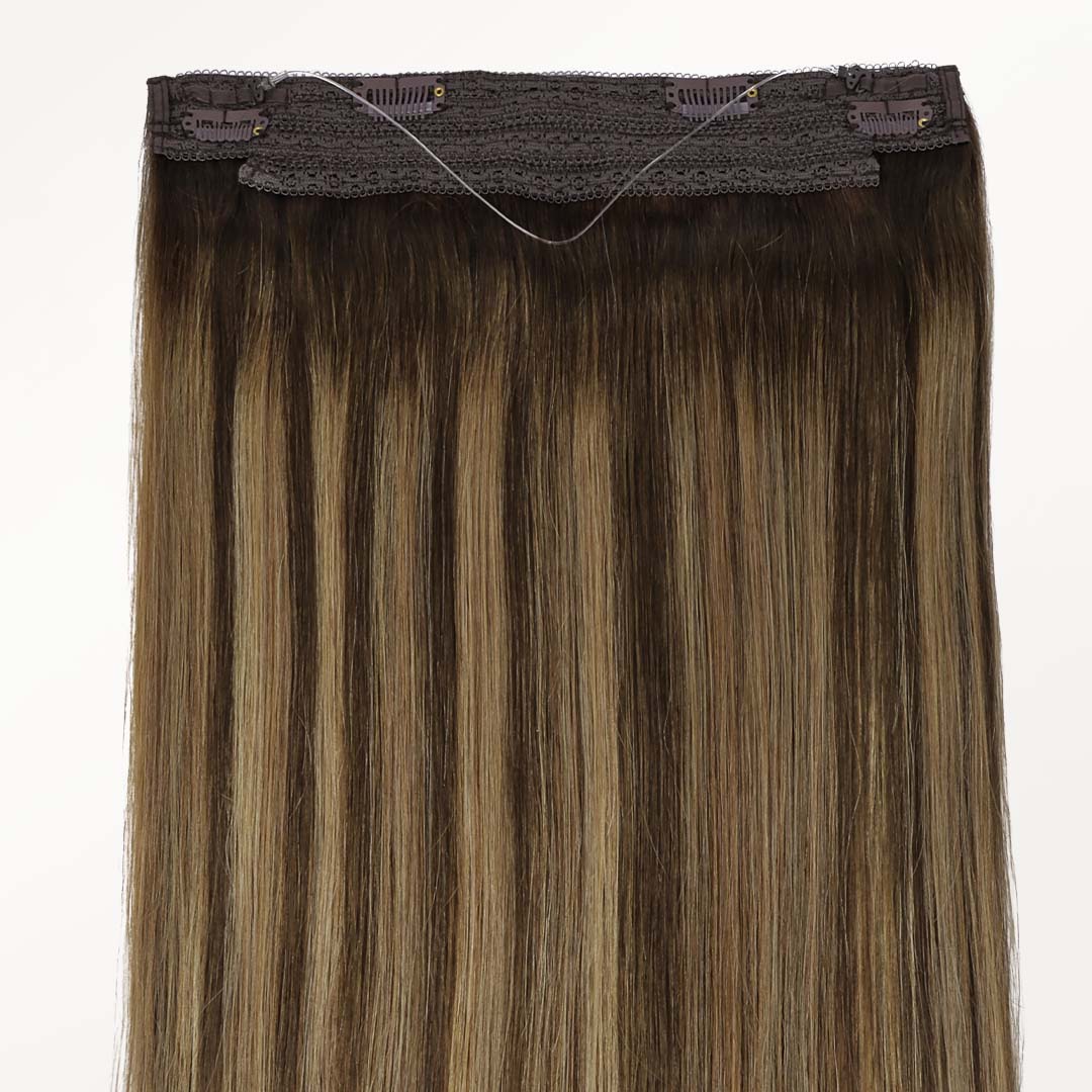 Caramel Blonde Balayage (4/27/4) Wire Hair Extensions (70g-110g)