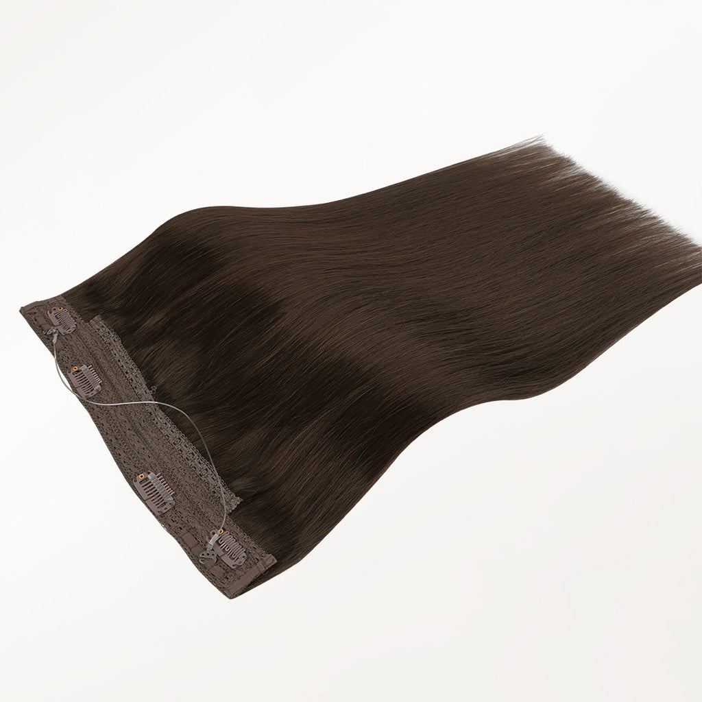 Chocolate Brown (4A) Wire Hair Extensions (70g-110g) [clearance]