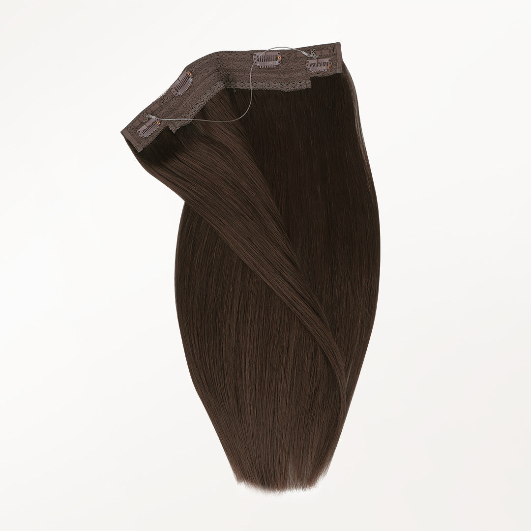Chocolate Brown (4A) Wire Hair Extensions (70g-110g) [clearance]